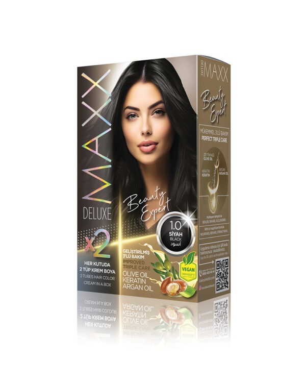 Maxx Deluxe Hair Dye Kit | Original | 1.0