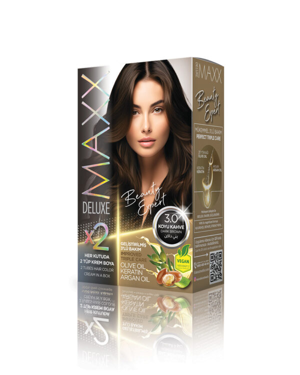 Maxx Deluxe Hair Dye Kit | Original | 3.0
