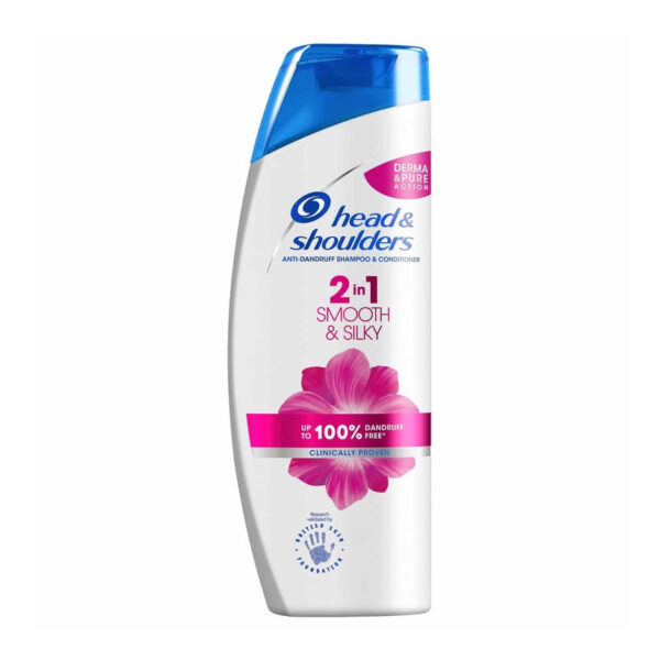 Head & Shoulders Shampoo | 2-in1 Smooth & Silky | 450ml