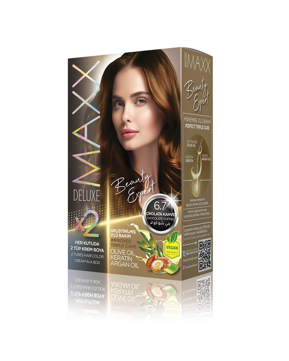Maxx Deluxe Hair Dye Kit | Original | 6.7