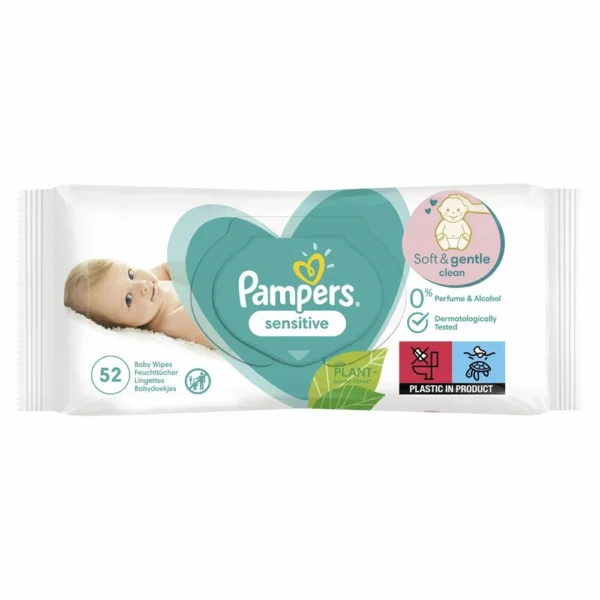 Pampers Babydoekjes | Sensitive | 52 doekjes