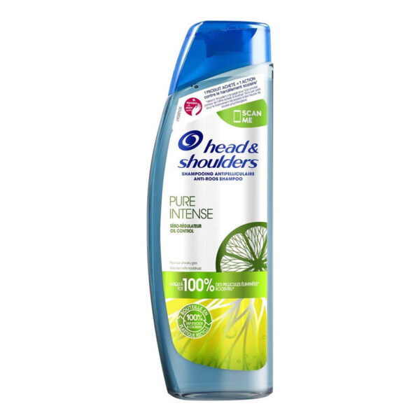 Head & Shoulders Shampoo | Pure Intense Oil Control | 500ml