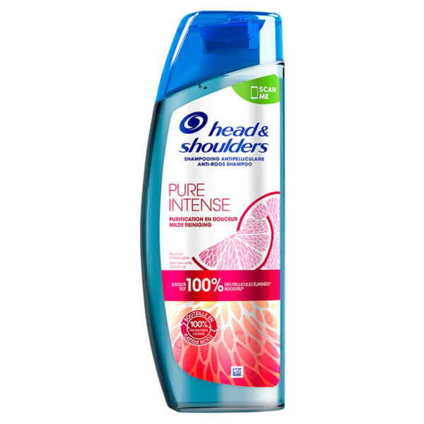Head & Shoulders Shampoo | Pure Intense Anti Roos | 400ml