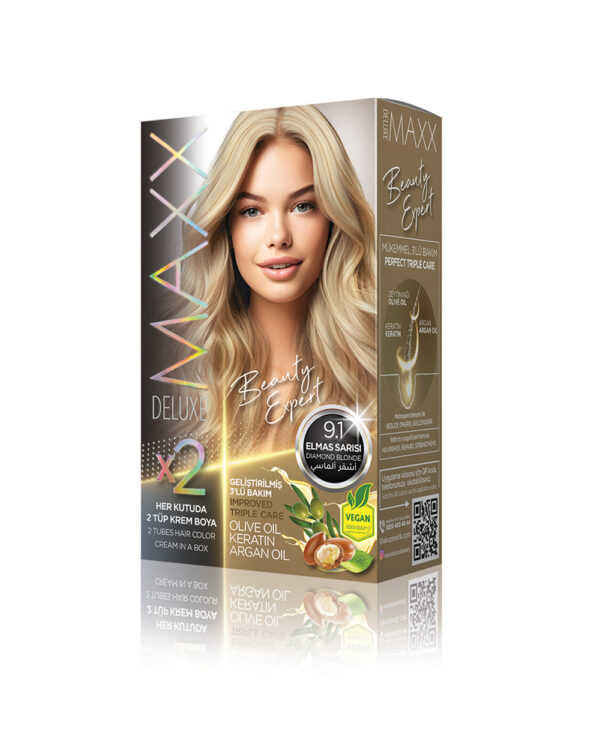 Maxx Deluxe Hair Dye Kit | Original | 9.1
