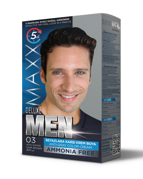 Maxx Deluxe Hair Dye Kit | MEN | 0.3