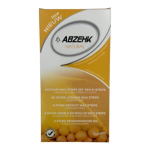 ABZEHK WAX STRIPS SET | NATURAL | 11 STUKS