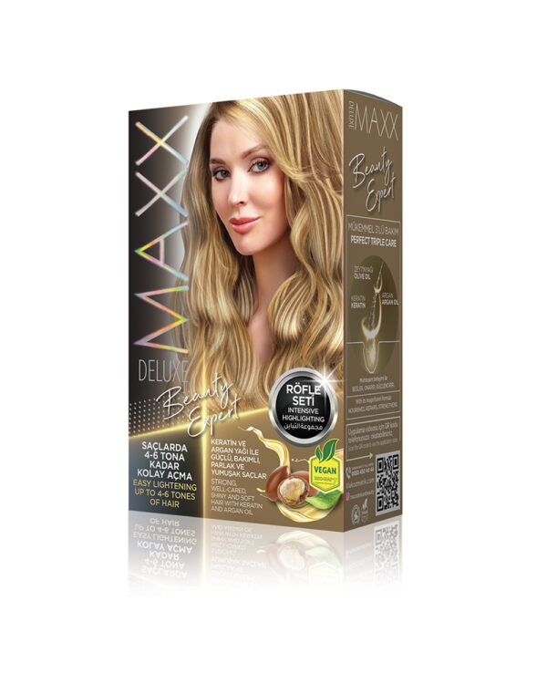 Maxx Deluxe Hair Dye Kit | Original | Highlights (Röfle)