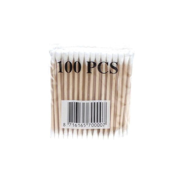 Wattenstaafjes | Hout | 100 staafjes