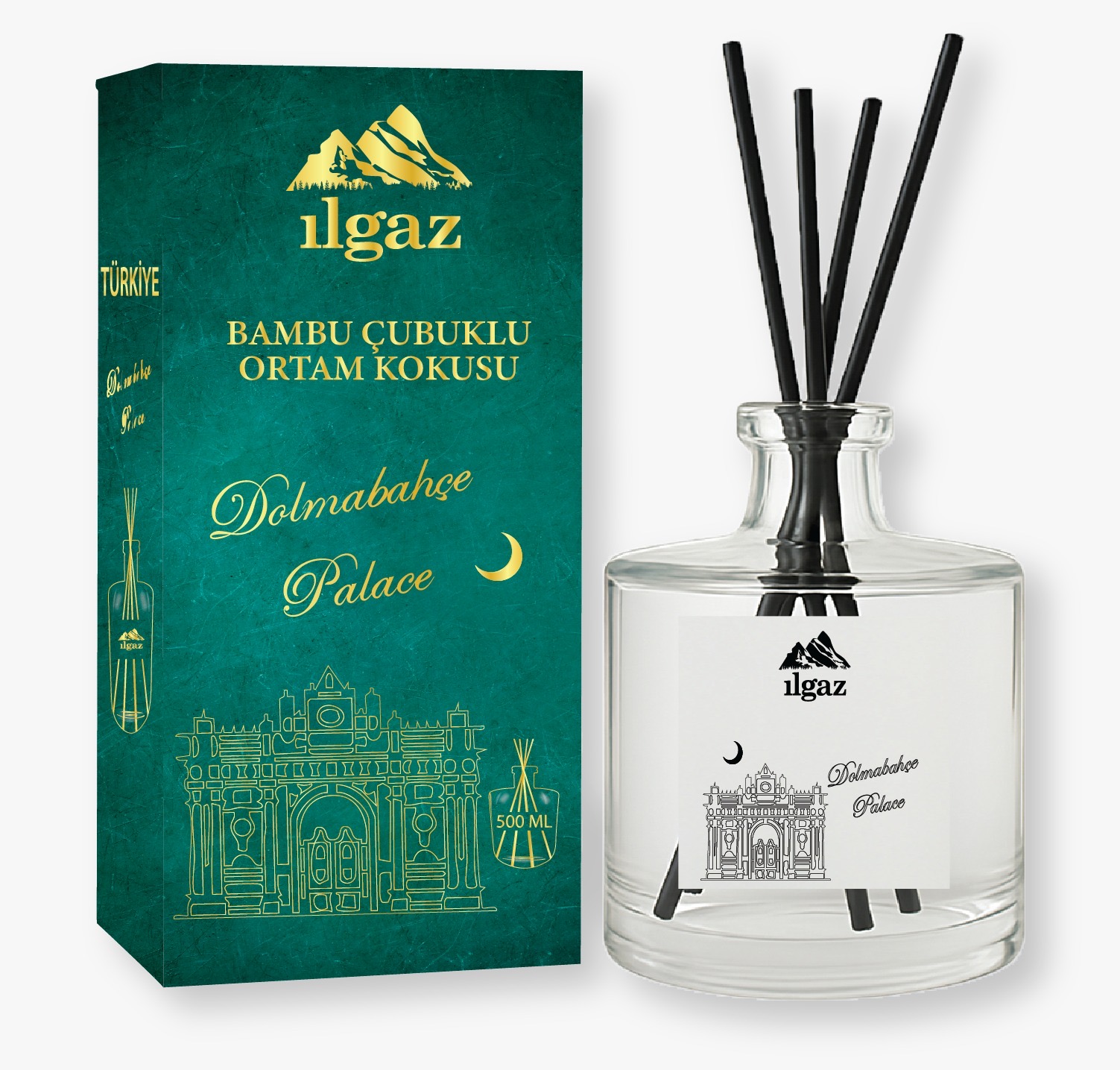 Ilgaz Bamboo Fragrance Sticks | Dolmabahçe | 500ml