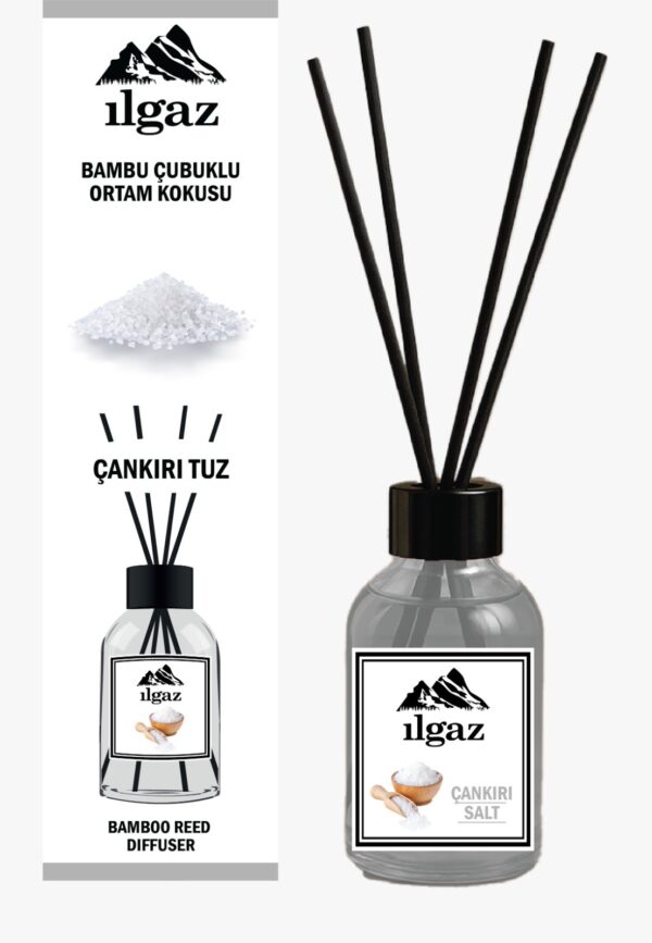 Ilgaz Bamboo Fragrance Sticks | Çankiri Salt (tuzu) | 110ml