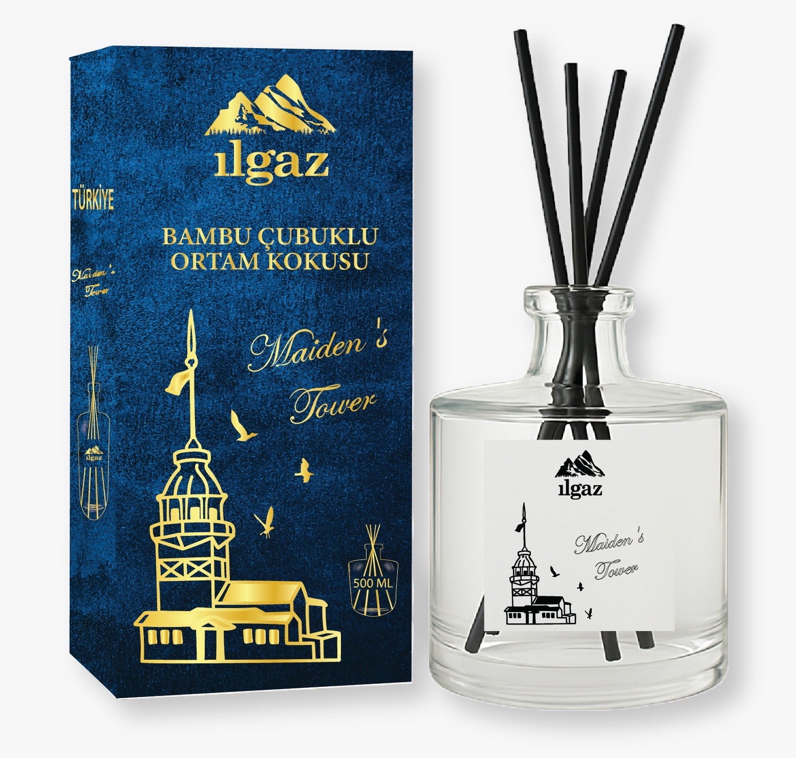 Ilgaz Bamboo Fragrance Sticks | Maiden’s Tower | 500ml